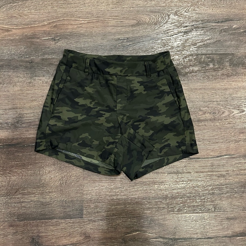 Camouflage Green Shorts